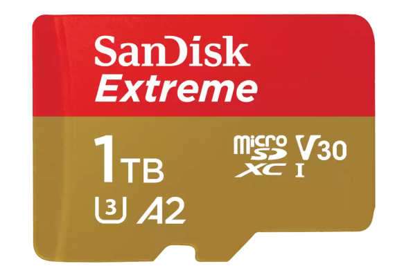 SanDisk Extreme® microSDXC™ UHS-I 記憶卡-1T