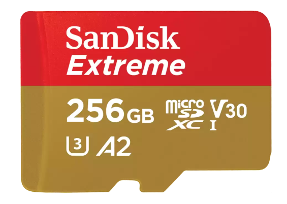 SanDisk Extreme® microSDXC™ UHS-I 記憶卡-256G