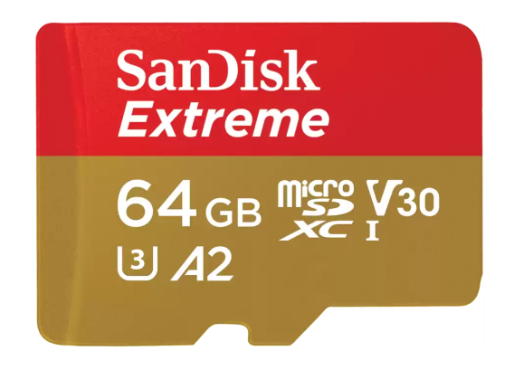 SanDisk Extreme® microSDXC™ UHS-I 記憶卡-64G