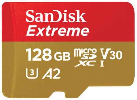 SanDisk Extreme® microSDXC™ UHS-I 記憶卡-128G